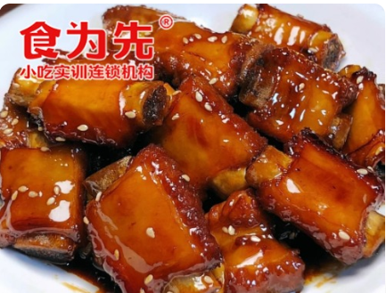 食为先蜜汁烧排骨全套技术内容详解