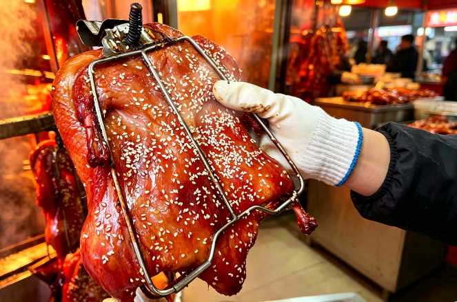 食为先手撕烤鸭全套技术内容详解
