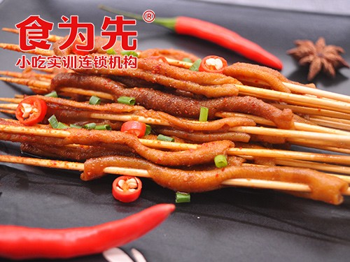 食为先铁板鸭肠全套技术内容详解